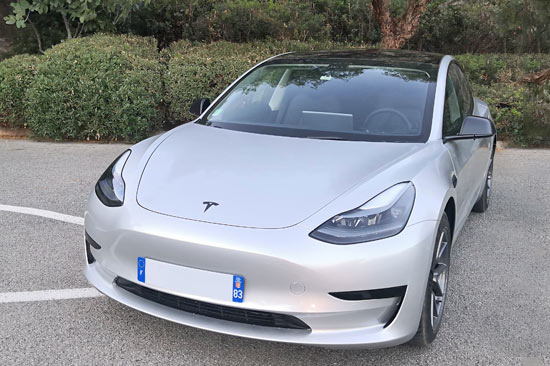 VTC, Taxi, Tesla, airport transfer, Saint-Tropez, TESLA